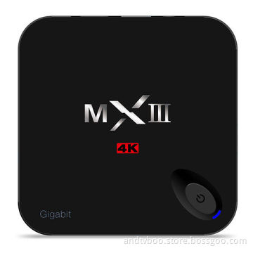 1000M LAN Ethernet Wifi Android Smart TV Box eMMC Circuit Support 32GB SD Card